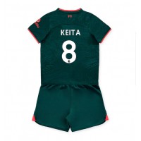 Dres Liverpool Naby Keita #8 Rezervni za djecu 2022-23 Kratak Rukav (+ kratke hlače)
